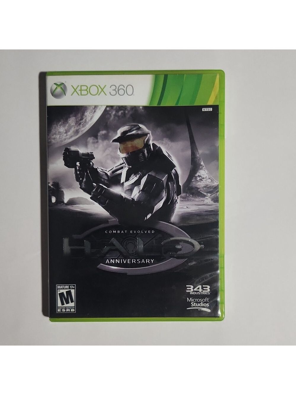 Microsoft Halo Combat Evolved Anniversary Xbox 360 DVD Keep Case